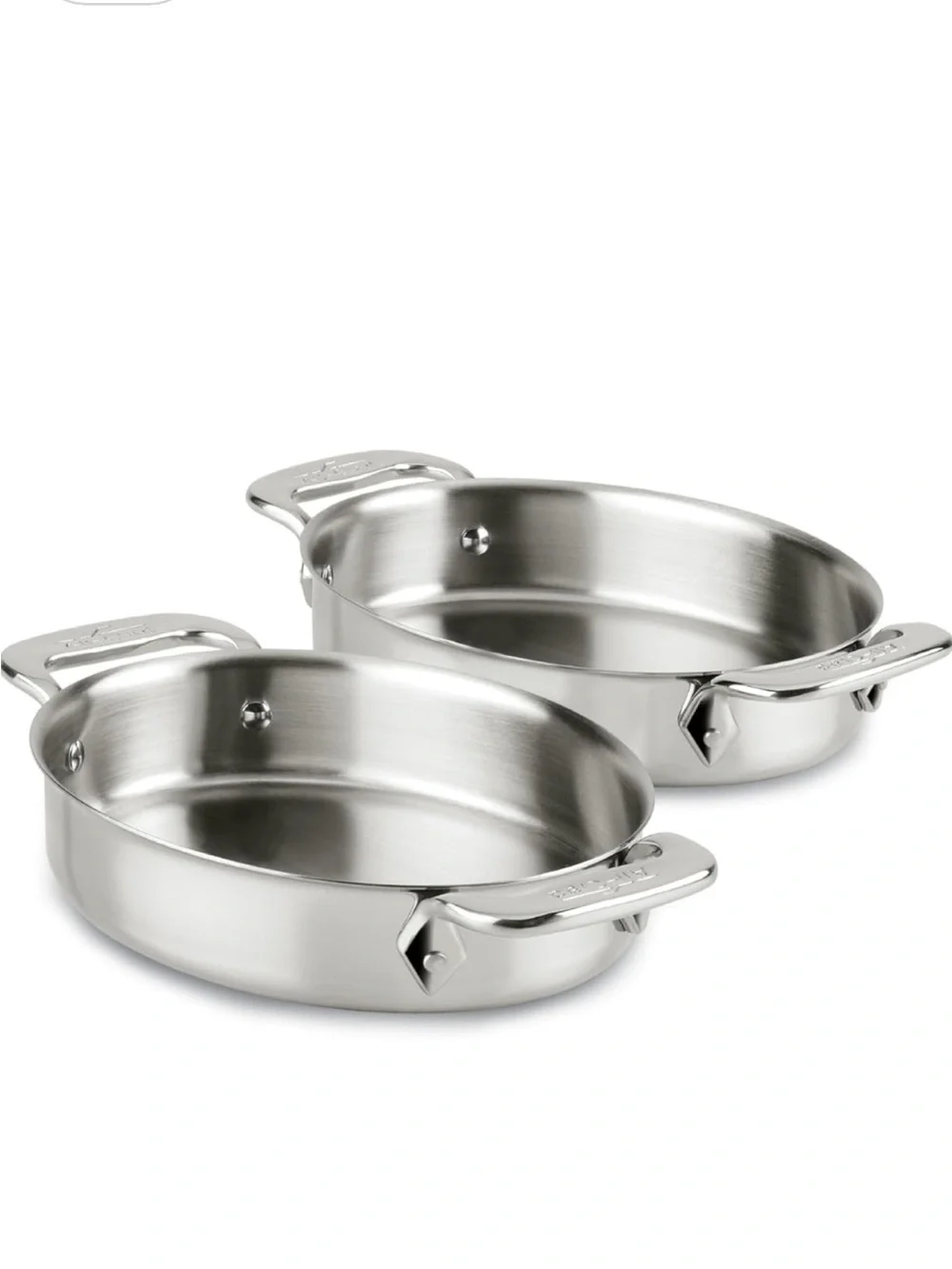 All-Clad Stainless Steel Small Oval Roasting Pan